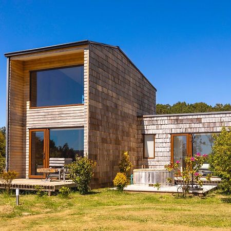 Cabanas Arrayanes De Huillinco En Chiloe ชอนชี ภายนอก รูปภาพ