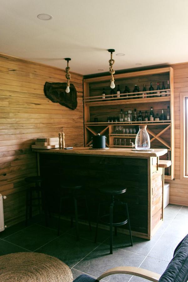 Cabanas Arrayanes De Huillinco En Chiloe ชอนชี ภายนอก รูปภาพ