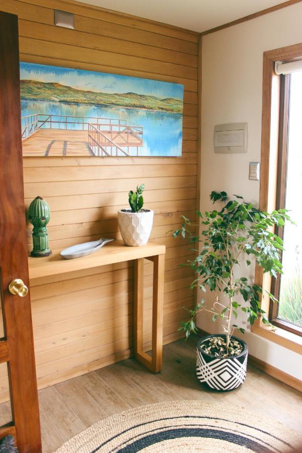 Cabanas Arrayanes De Huillinco En Chiloe ชอนชี ภายนอก รูปภาพ
