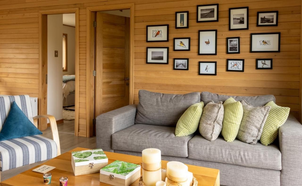 Cabanas Arrayanes De Huillinco En Chiloe ชอนชี ภายนอก รูปภาพ