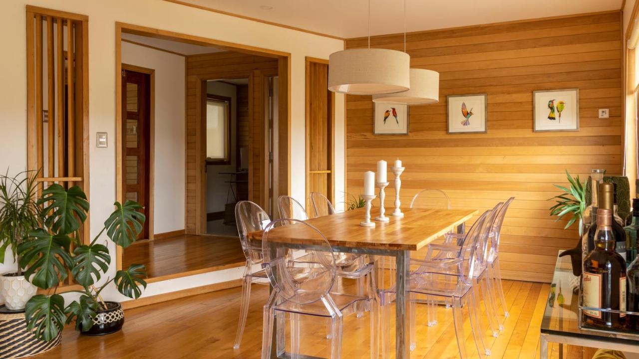 Cabanas Arrayanes De Huillinco En Chiloe ชอนชี ภายนอก รูปภาพ