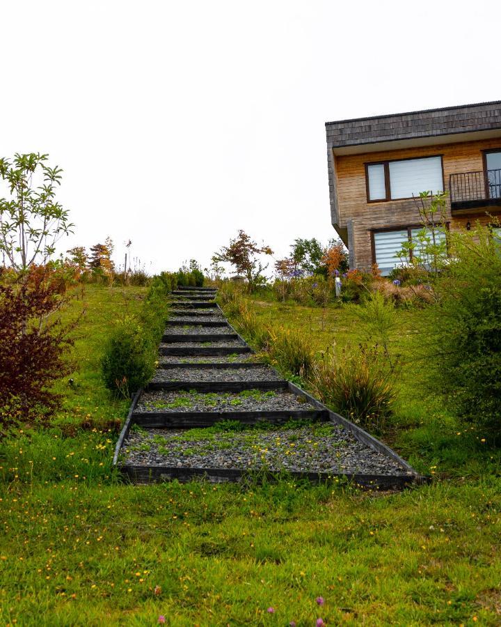 Cabanas Arrayanes De Huillinco En Chiloe ชอนชี ภายนอก รูปภาพ