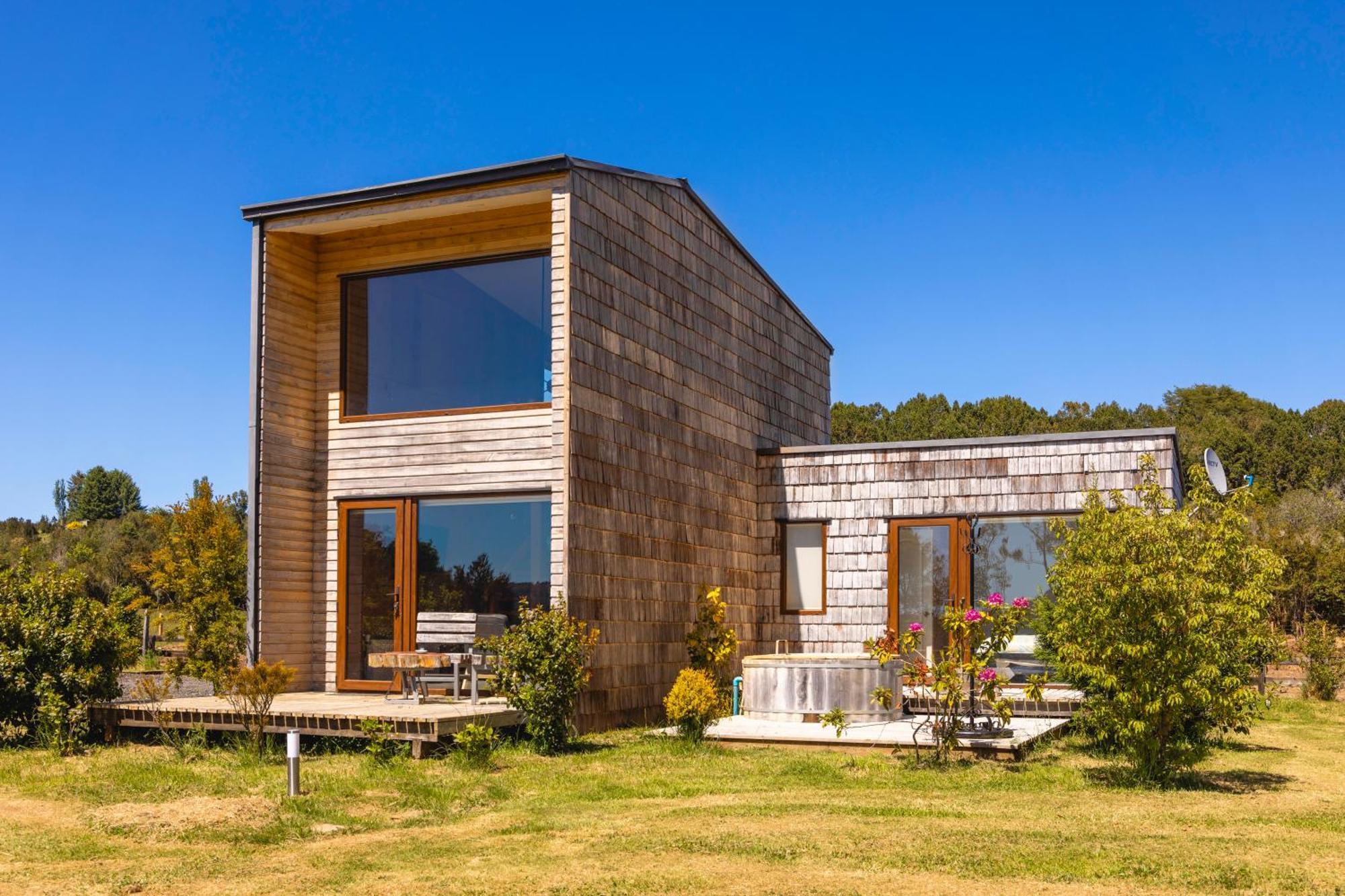 Cabanas Arrayanes De Huillinco En Chiloe ชอนชี ภายนอก รูปภาพ